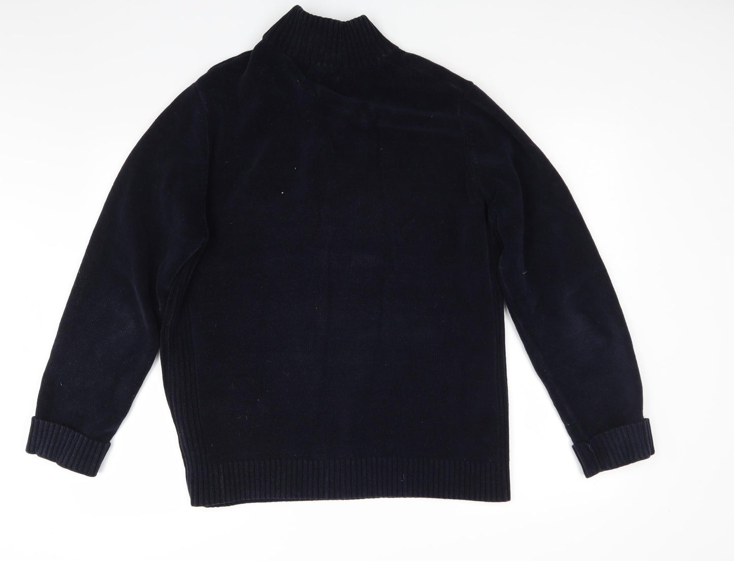 John Lewis Mens Blue   Henley Jumper Size L