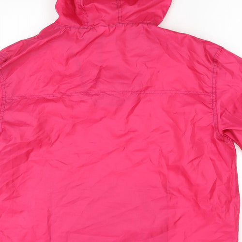 F&F Boys Red   Windbreaker Coat Size 15-16 Years