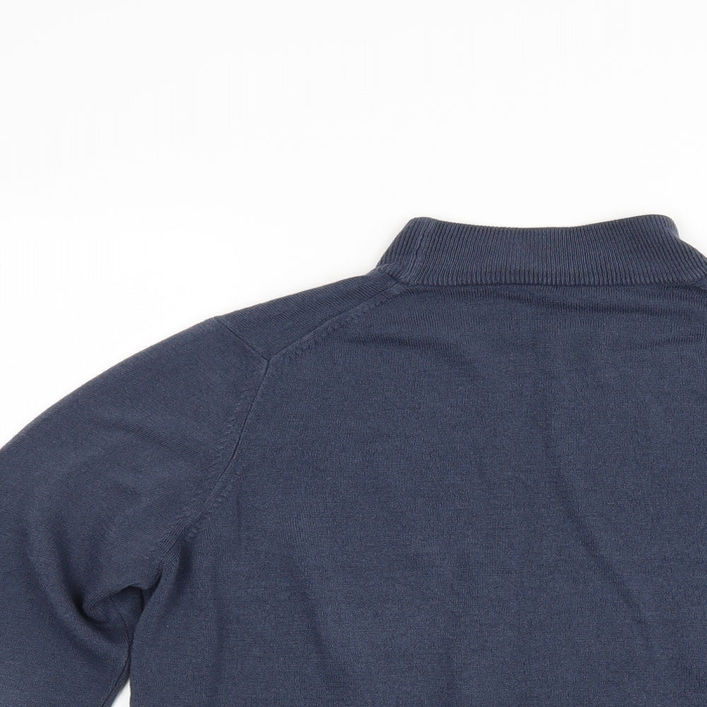 Marks and Spencer Womens Blue  Knit Pullover Jumper Size 18