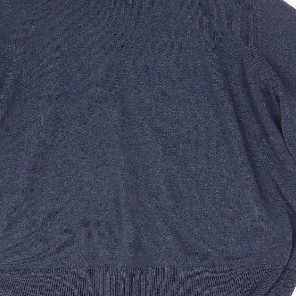 Marks and Spencer Womens Blue  Knit Pullover Jumper Size 18