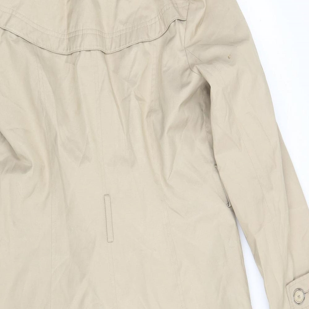 George Womens Beige   Overcoat Blazer Size 14