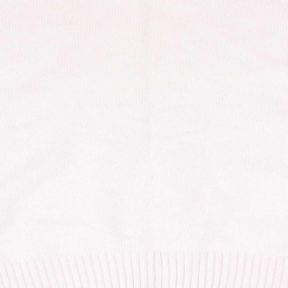 Marks Womens Pink  Knit Pullover Jumper Size 16