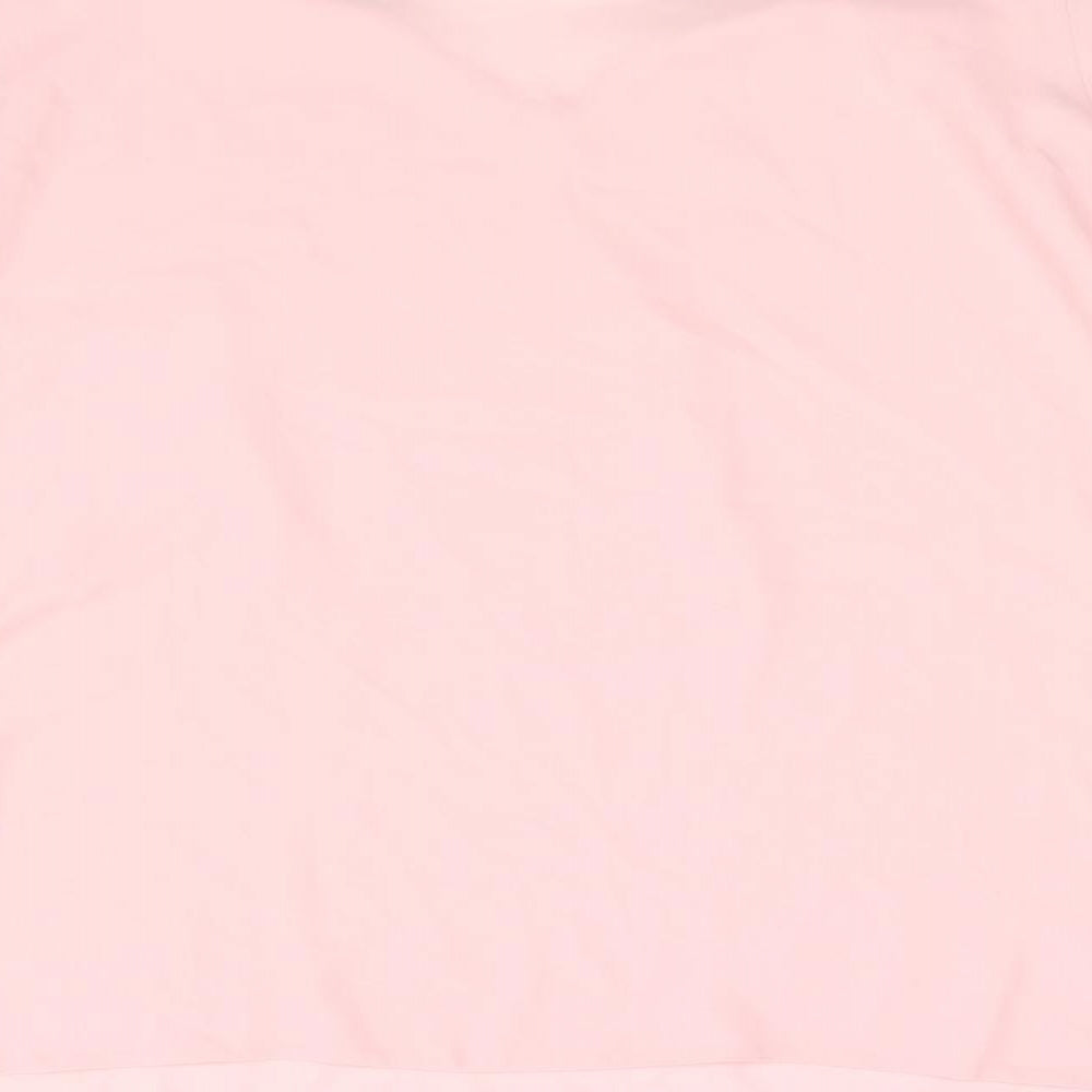 Evans Womens Pink   Tunic Blouse Size 18