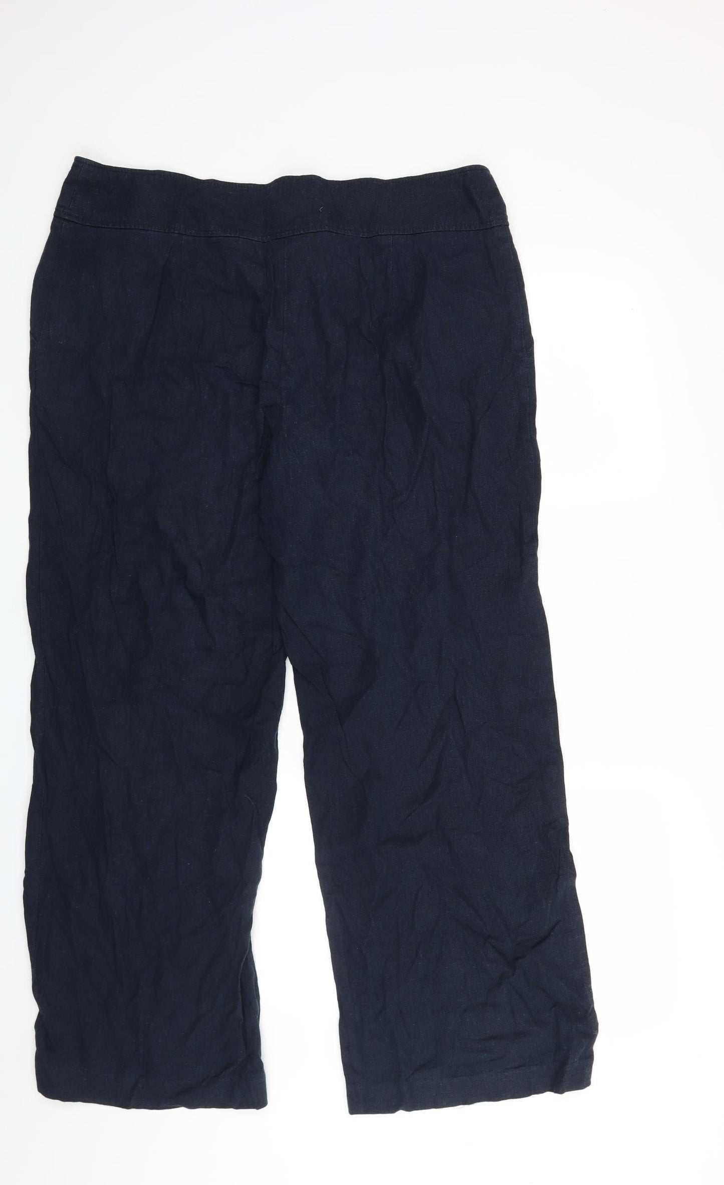 Wallis Womens Blue   Trousers  Size 16 L26 in