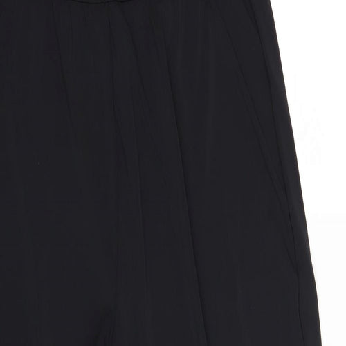 NEXT Womens Black   Trousers One-Piece Size 16 L26 in