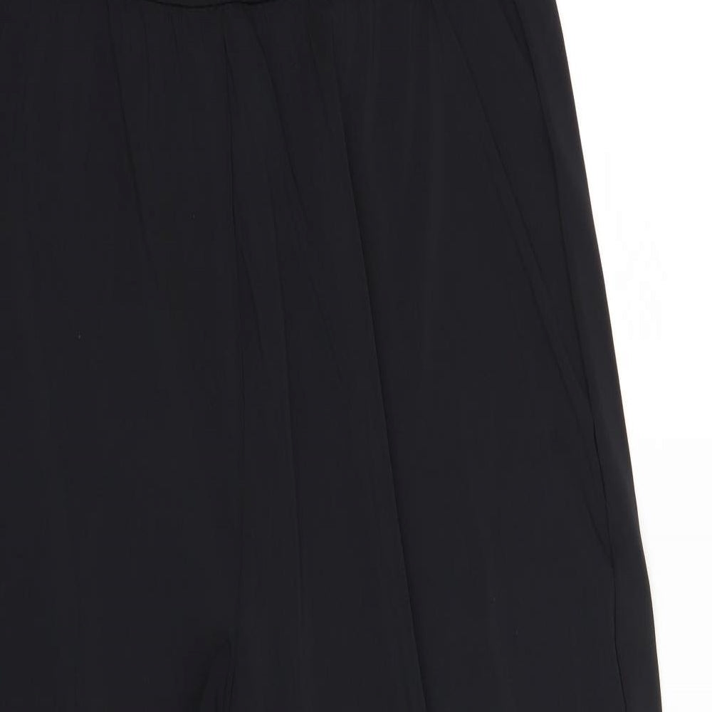 NEXT Womens Black   Trousers One-Piece Size 16 L26 in