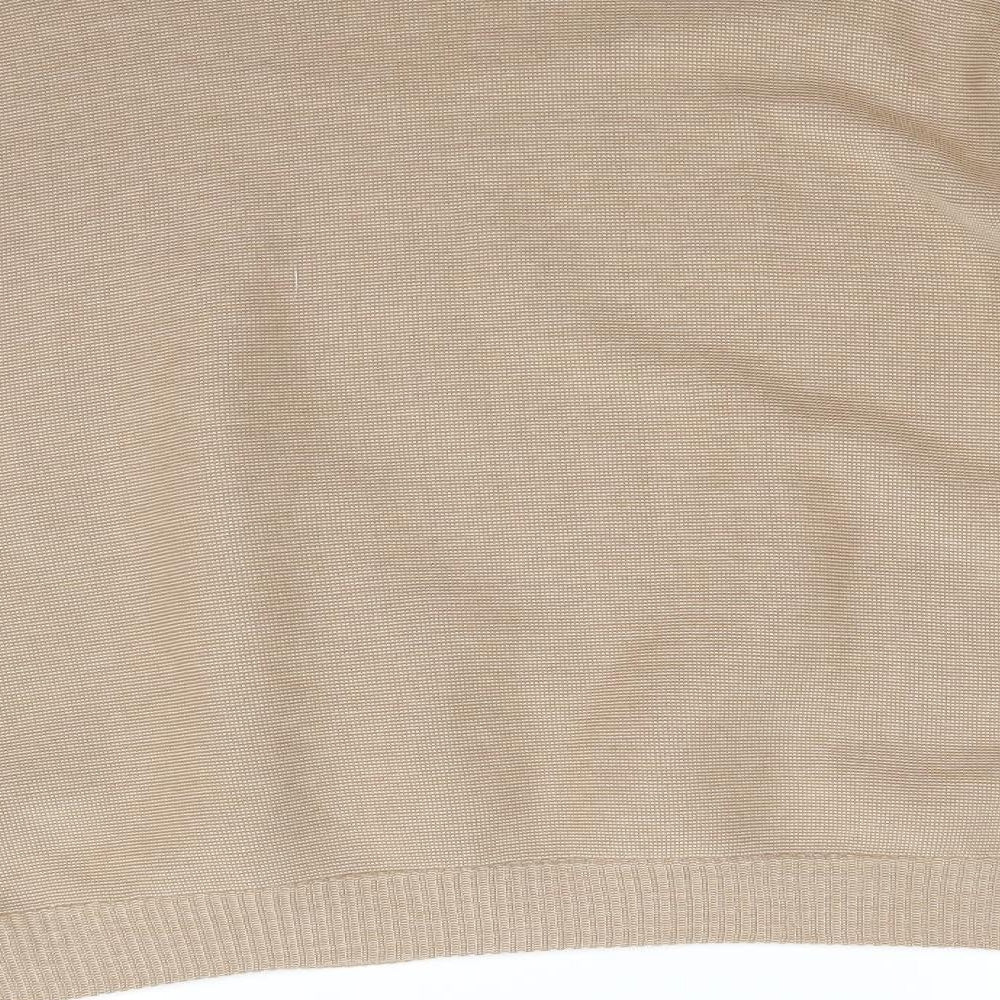 Marks and Spencer Mens Brown  Knit Pullover Jumper Size XL