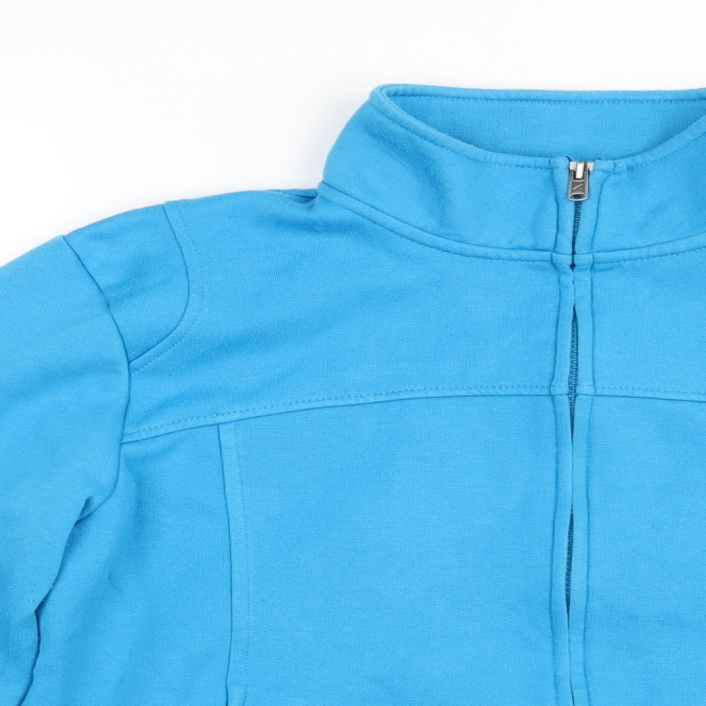 LA Gear Womens Blue   Full Zip Sweatshirt Size 14