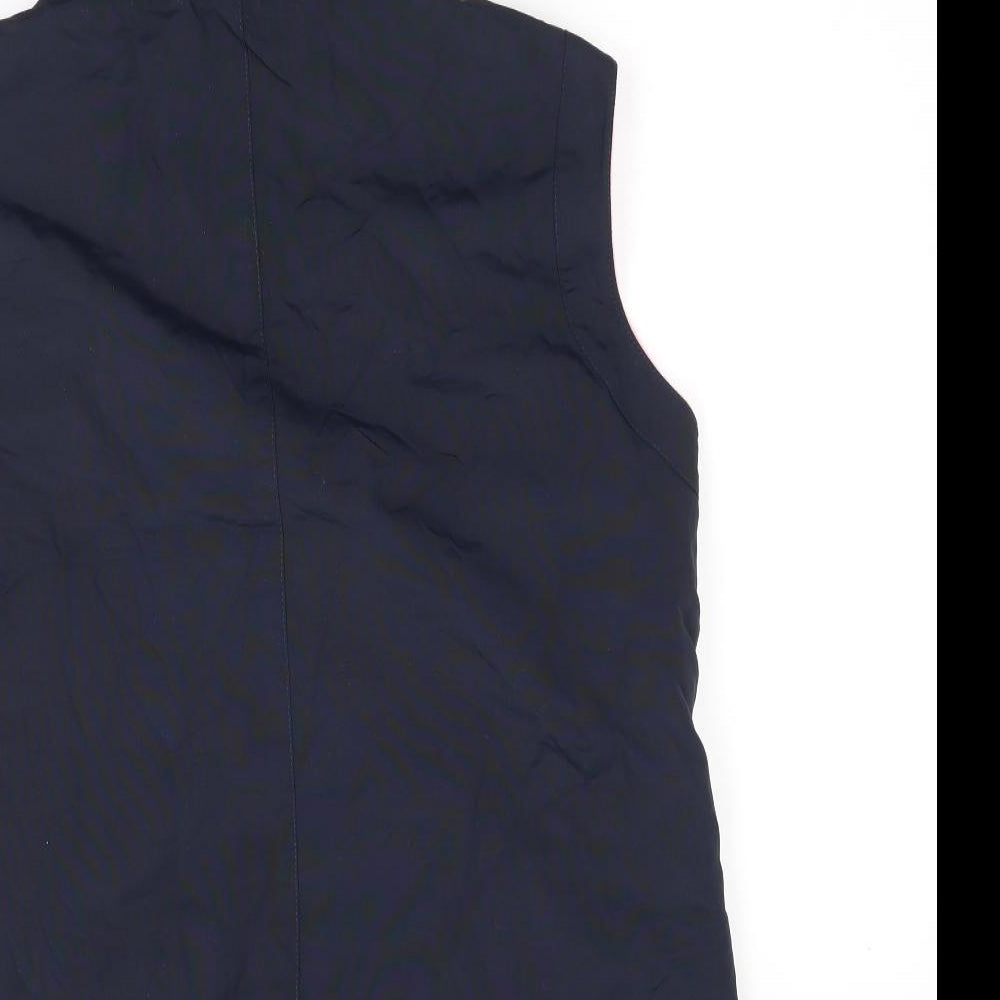Cotton Traders Womens Blue   Gilet Coat Size 20