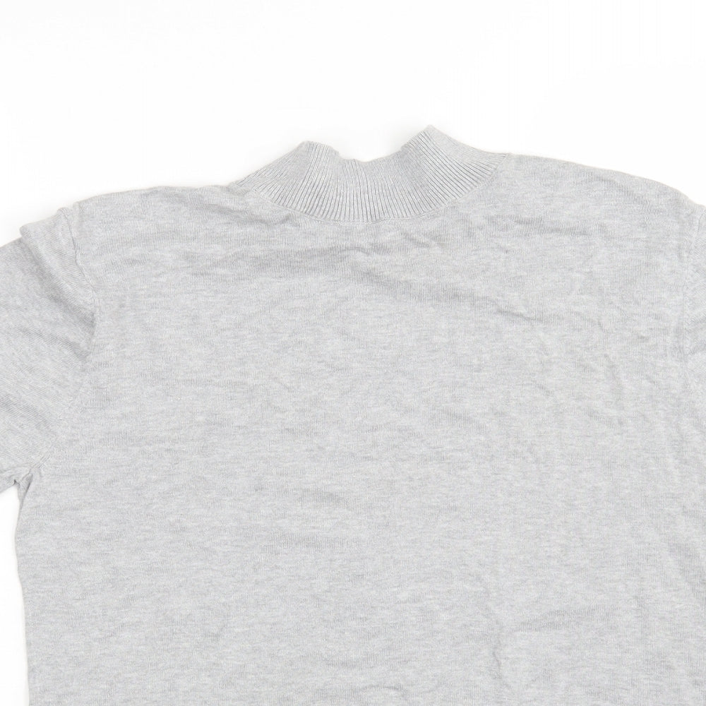 ASOS Womens Grey  Knit Pullover Jumper Size M