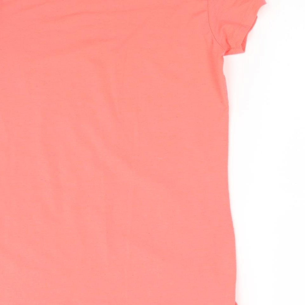Primark Womens Orange   Basic Polo Size 10
