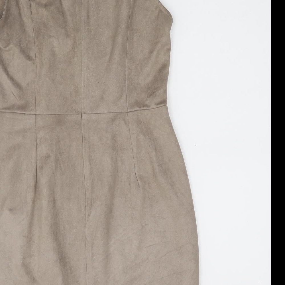 Young Bohemians Womens Beige   A-Line  Size 14