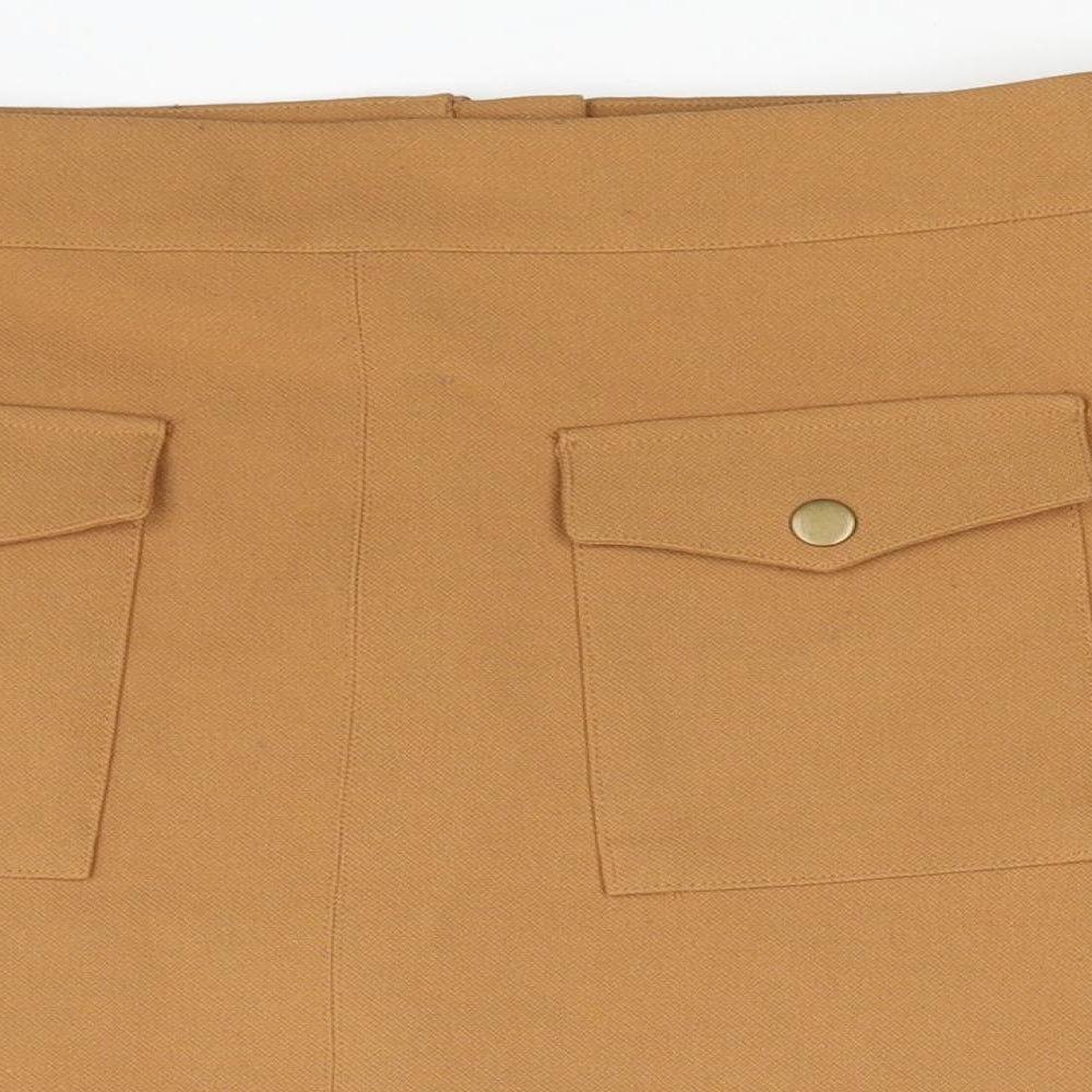 Divided Womens Brown   Mini Skirt Size 8