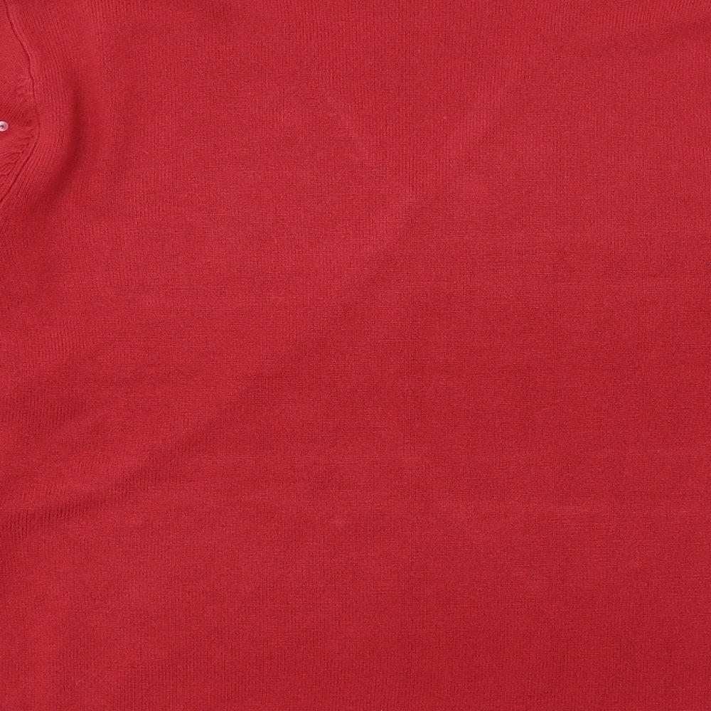 Award Womens Pink  Knit Pullover Jumper Size S