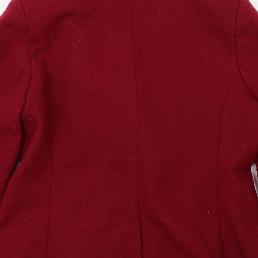 Papaya Womens Red   Pea Coat Coat Size 14