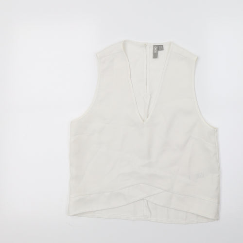 ASOS Womens White   Basic Blouse Size 8