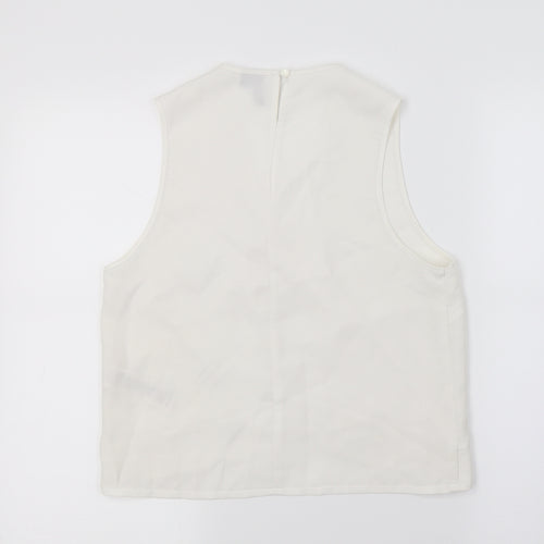 ASOS Womens White   Basic Blouse Size 8