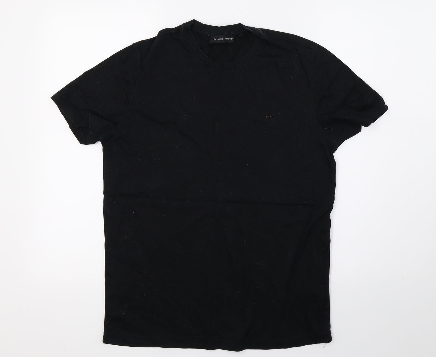 The Minimal Company Mens Black  Jersey  T-Shirt Size M
