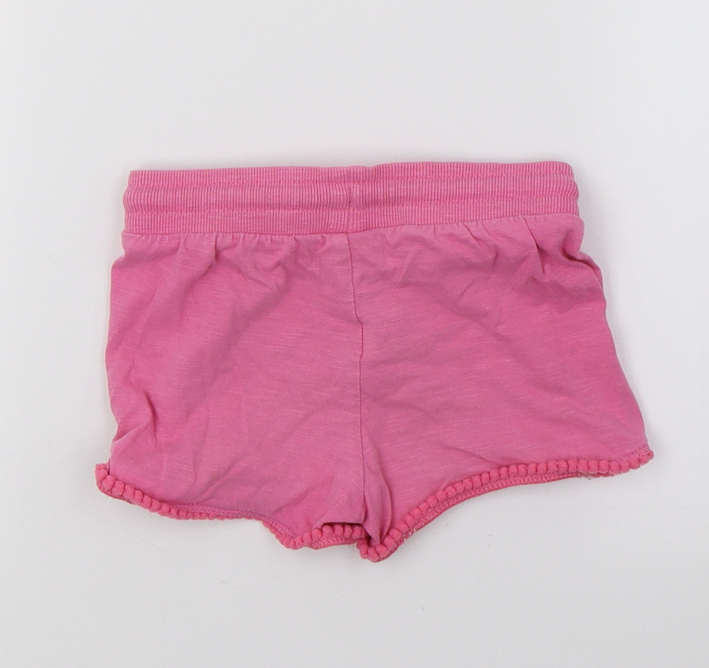 F&F Girls Pink  Jersey Sweat Shorts Size 2-3 Years