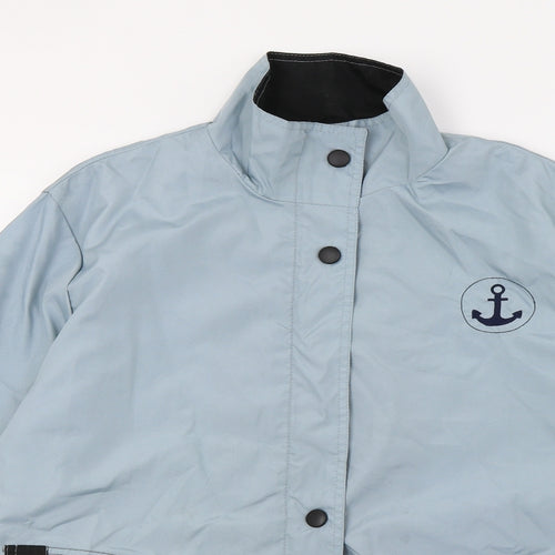 Anne De Lancay Womens Blue   Jacket  Size 14  - Anchor