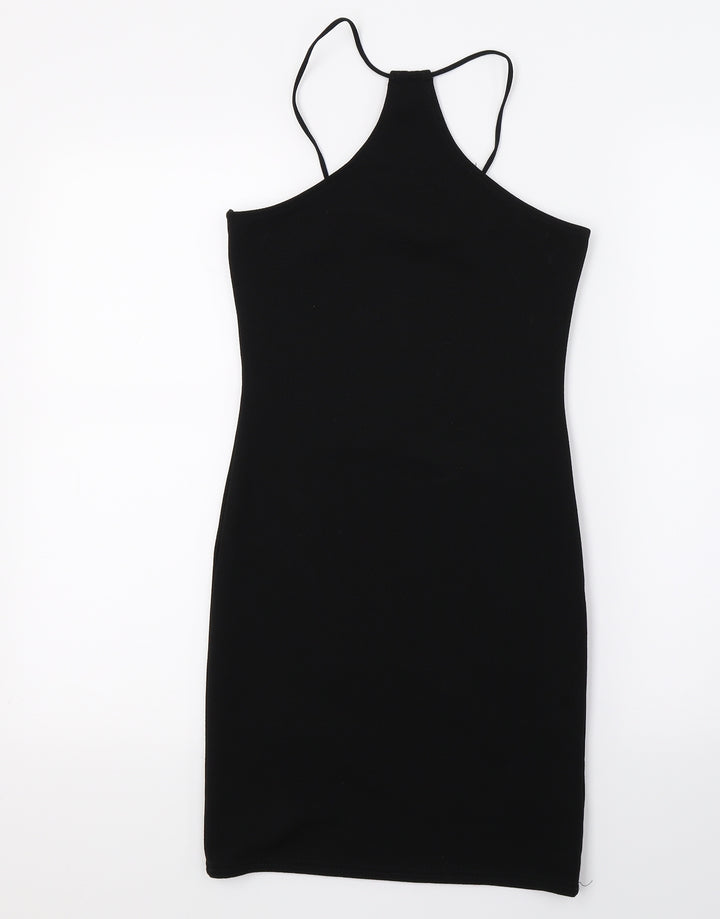 Missguided Womens Black Jersey Bodycon Size 4