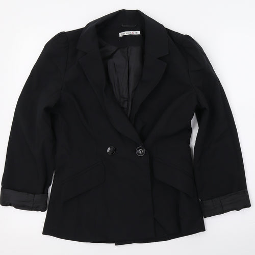 Select Womens Black   Jacket Blazer Size 10