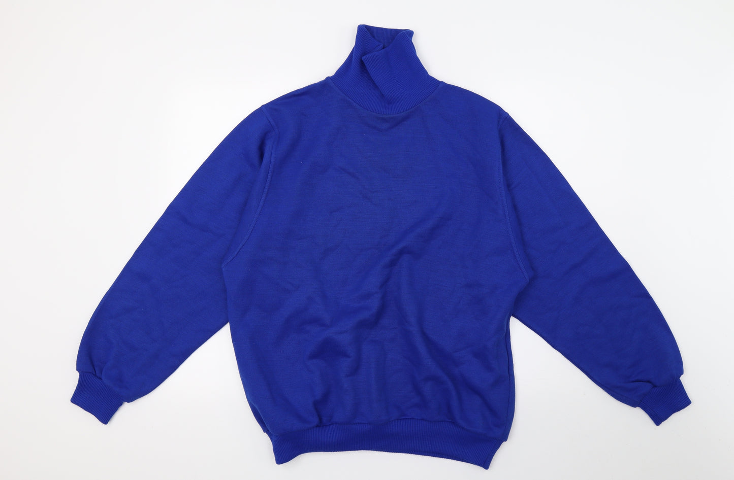 St Michael  Mens Blue  Jersey Pullover Sweatshirt Size M
