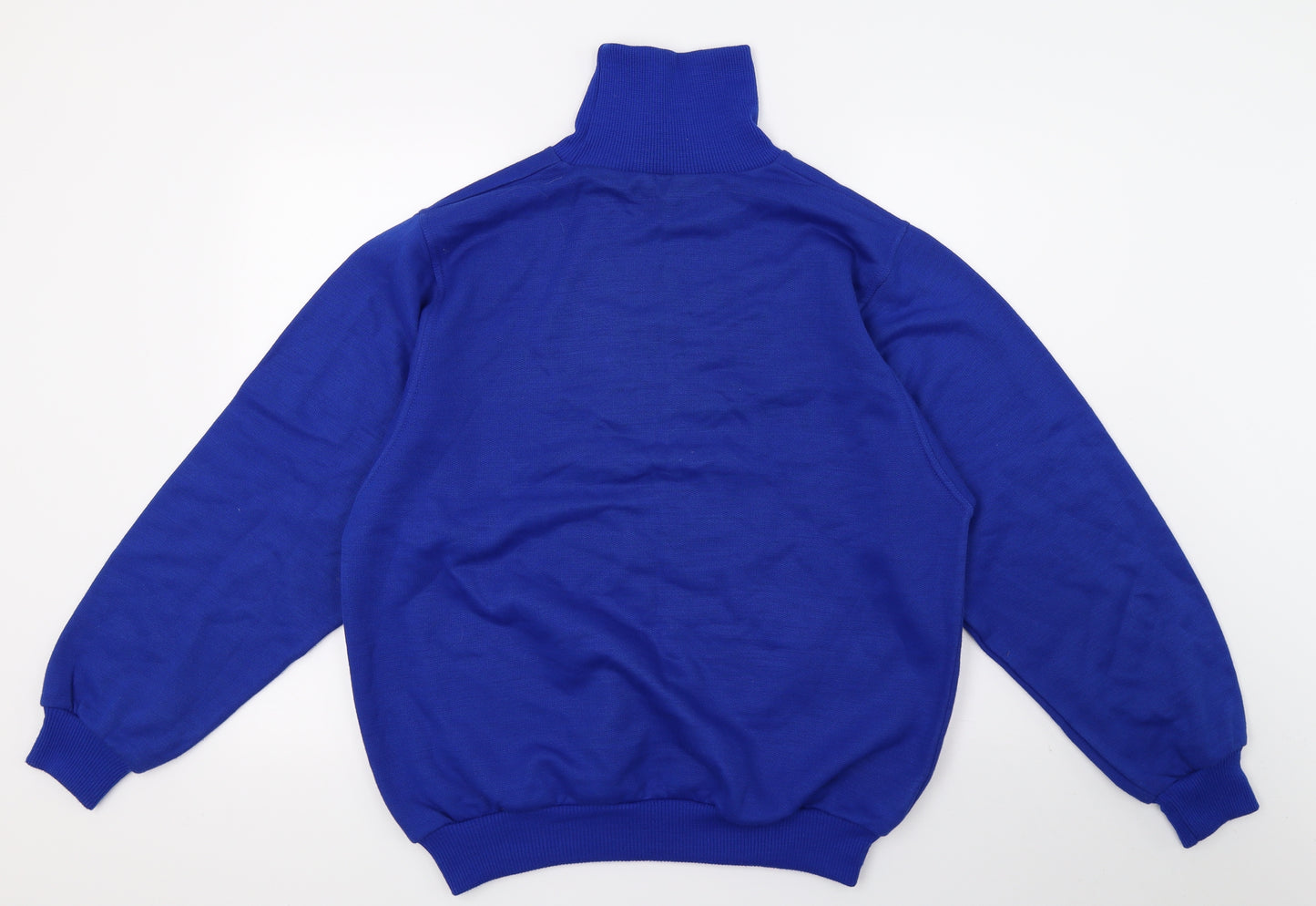 St Michael  Mens Blue  Jersey Pullover Sweatshirt Size M