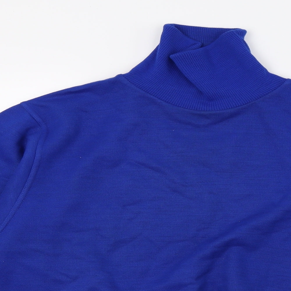 St Michael  Mens Blue  Jersey Pullover Sweatshirt Size M