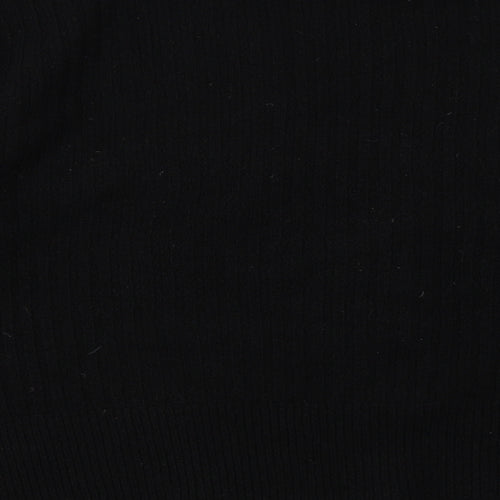 Topshop Womens Black  Knit Cardigan Jumper Size M