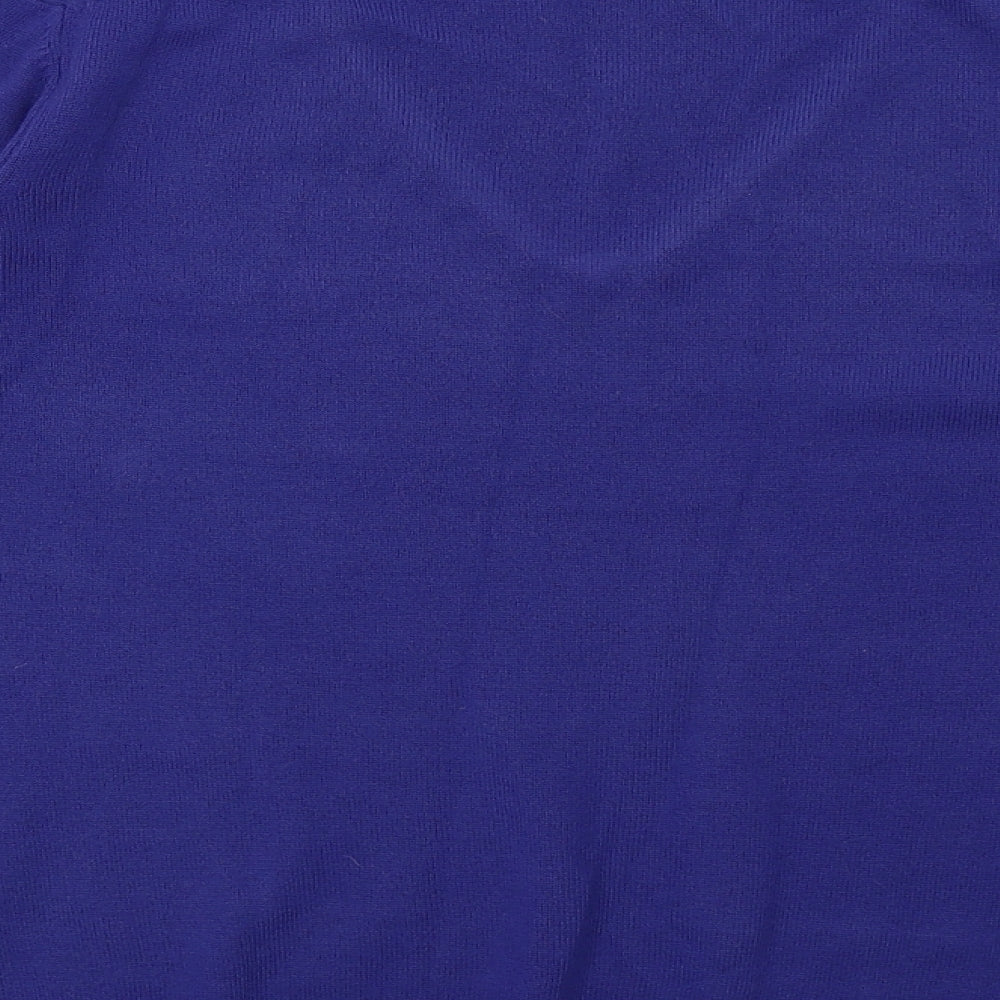 Marks and Spencer Womens Blue  Knit Pullover Jumper Size 14