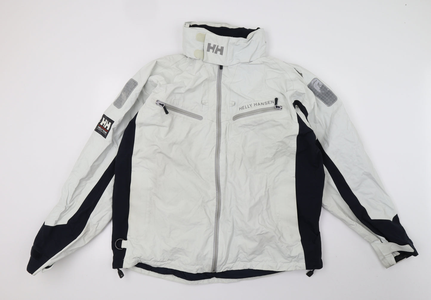 Helly Hansen Mens Grey   Rain Coat Coat Size XL