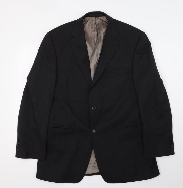 Marks and Spencer Mens Blue Jacket Suit Jacket Size L