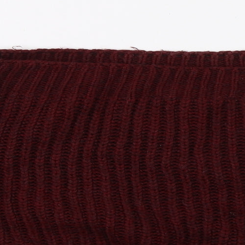 New Look Girls Red  Knit Pullover Jumper Size 12-13 Years