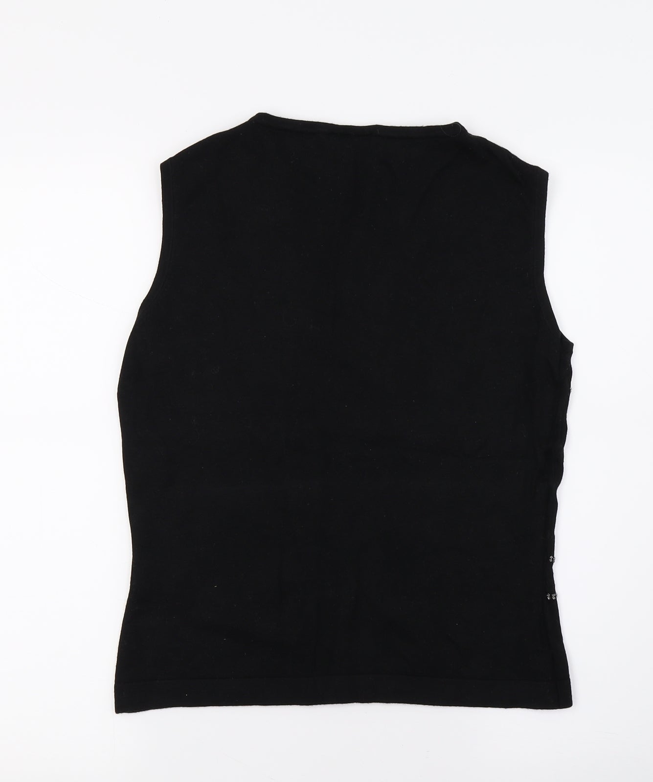 Atmosphere Womens Black  Knit Basic T-Shirt Size 14