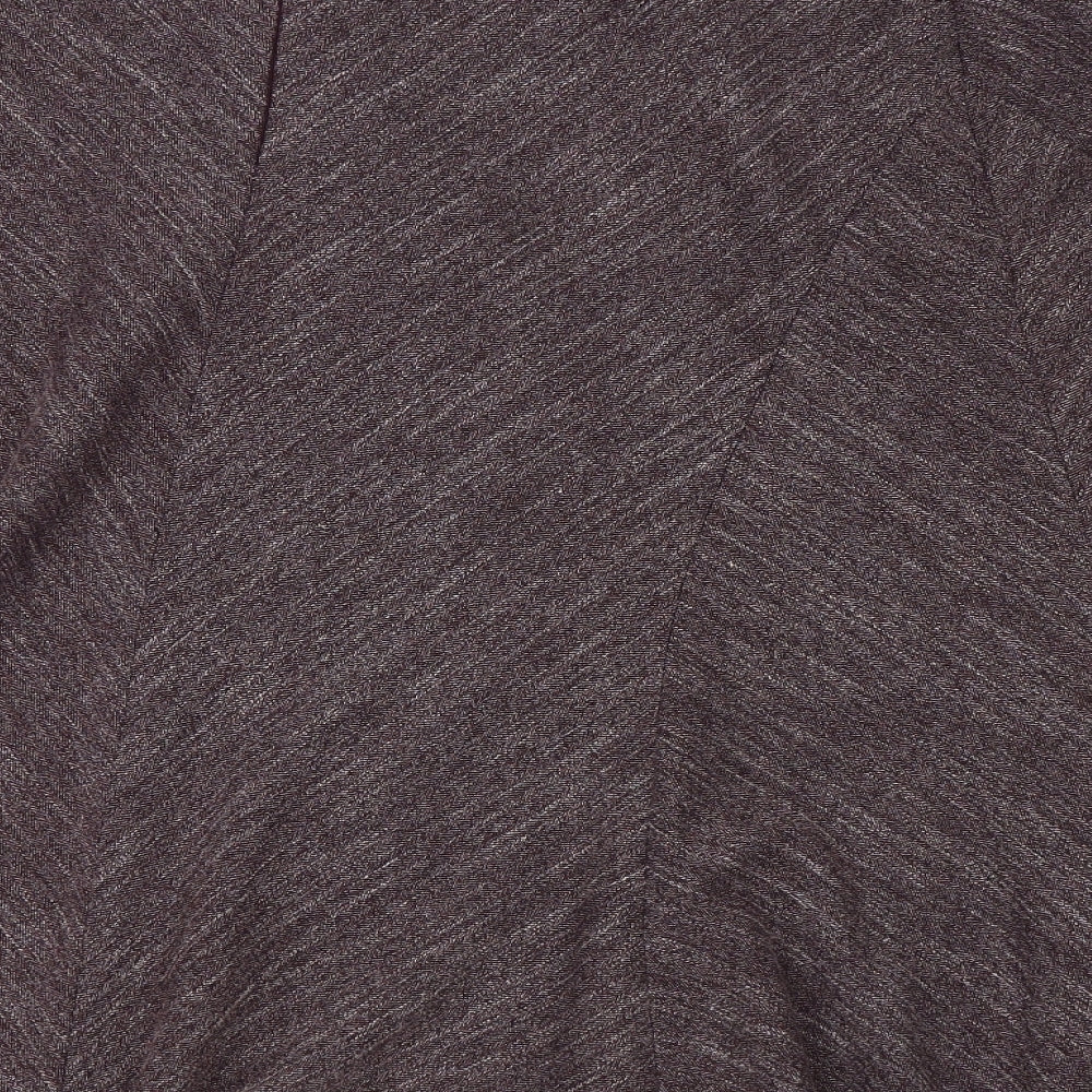 BHS Womens Purple   Swing Skirt Size 38 in