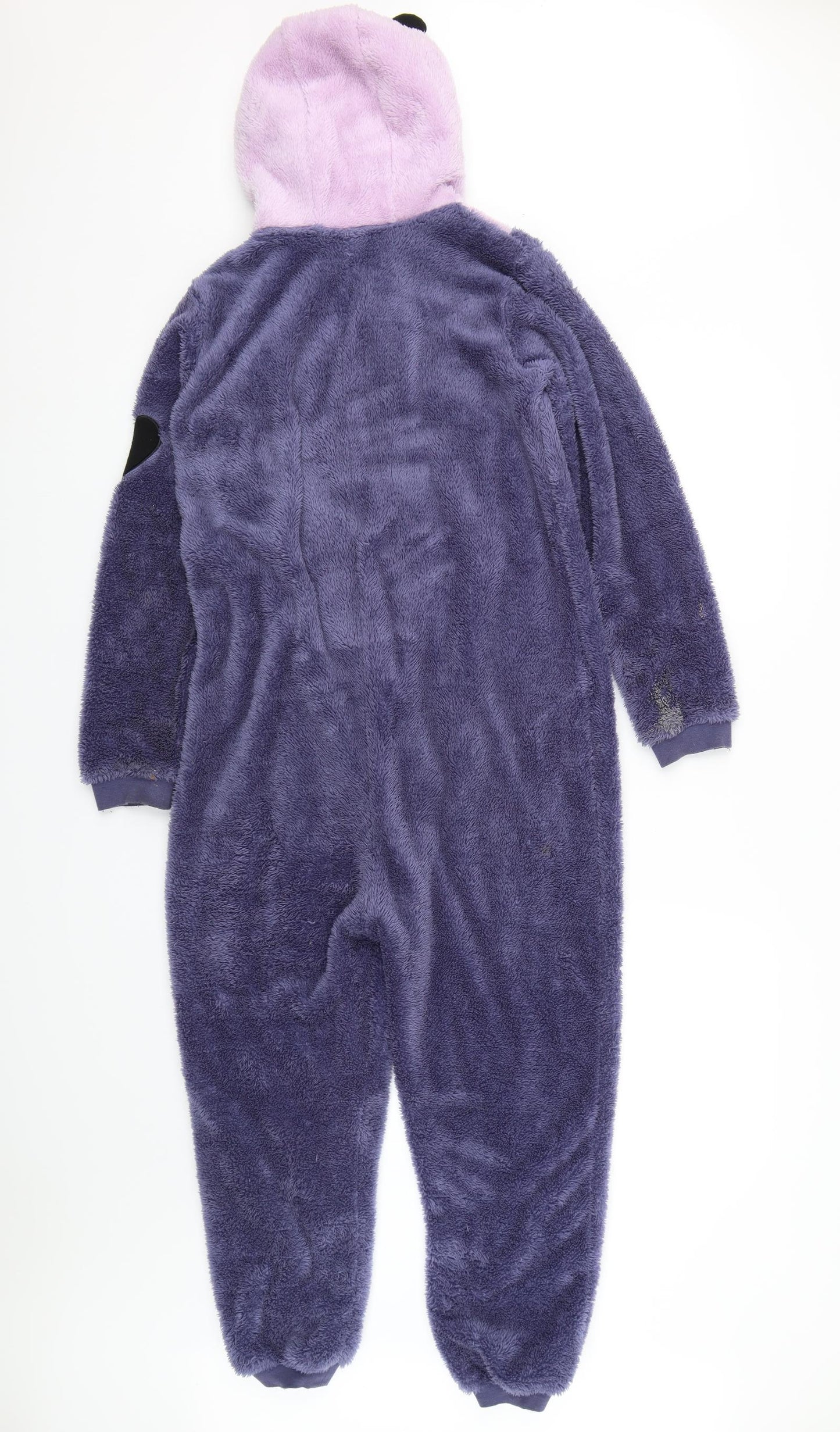 Pepperts! Girls Purple Solid  Top One Piece Size 10-11 Years  - Panda