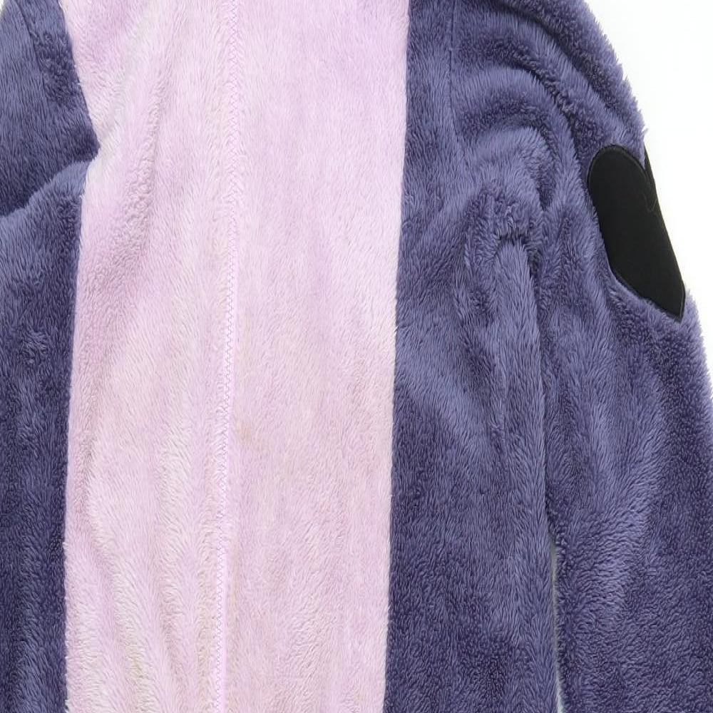 Pepperts! Girls Purple Solid  Top One Piece Size 10-11 Years  - Panda