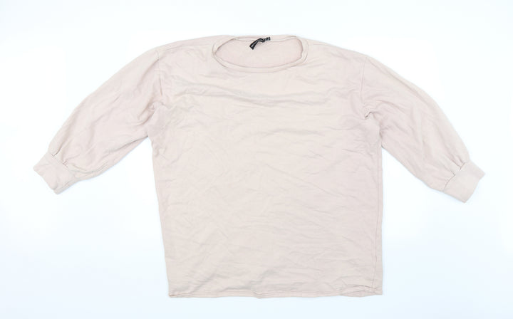 PRETTYLITTLETHING Womens Pink Pullover Jumper Size 10