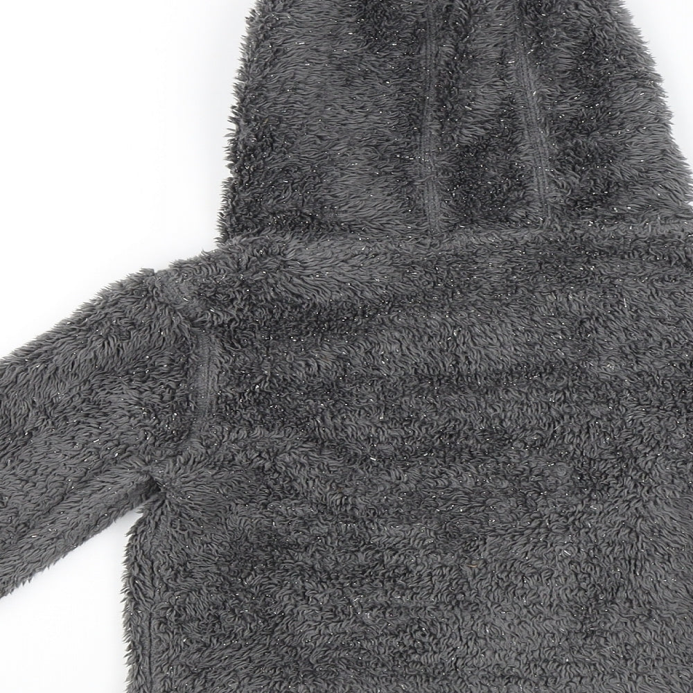 Higear Girls Grey   Pullover Hoodie Size 3-4 Years