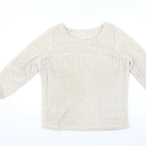 George Womens White   Pullover Jumper Size 8