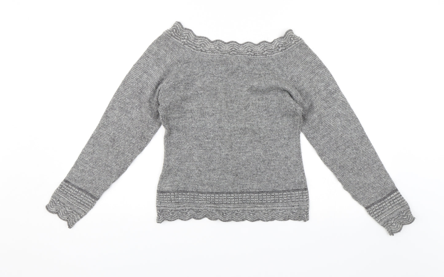 Together Womens Grey   Pullover Jumper Size 12