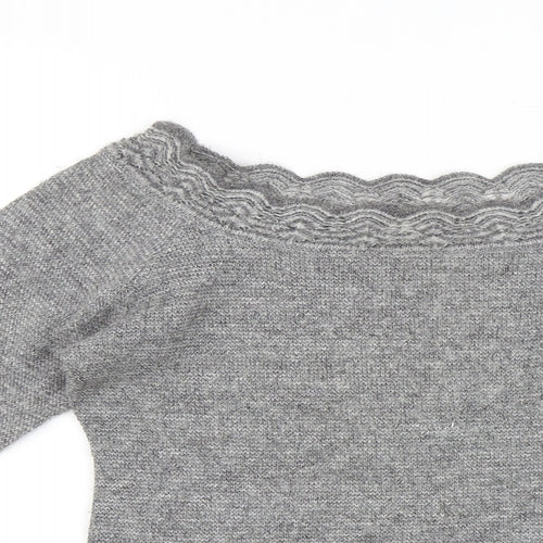 Together Womens Grey   Pullover Jumper Size 12