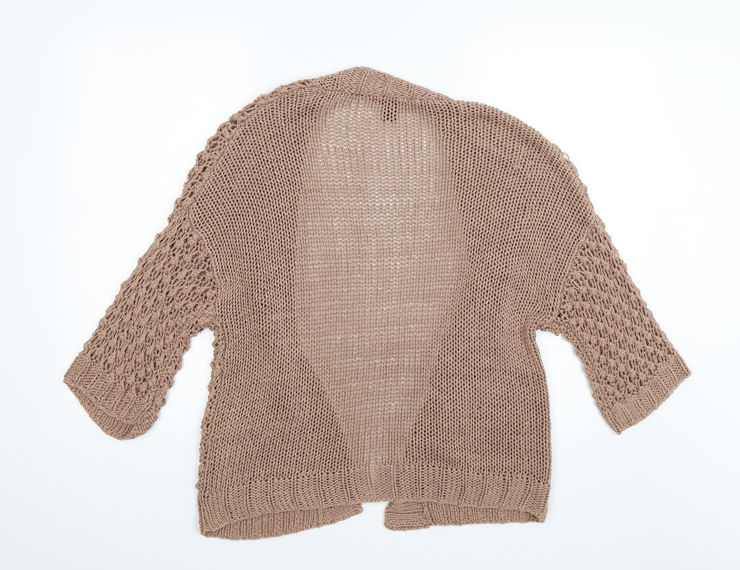H&M Womens Brown   Cardigan Jumper One Size