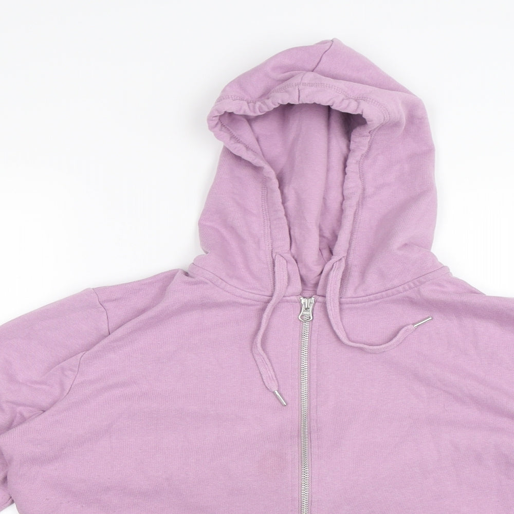 TU Womens Purple   Full Zip Hoodie Size 16