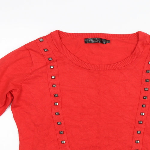 BPC Selection Womens Red   Pullover Jumper Size S