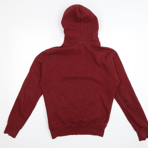 Superdry Womens Red   Pullover Hoodie Size S