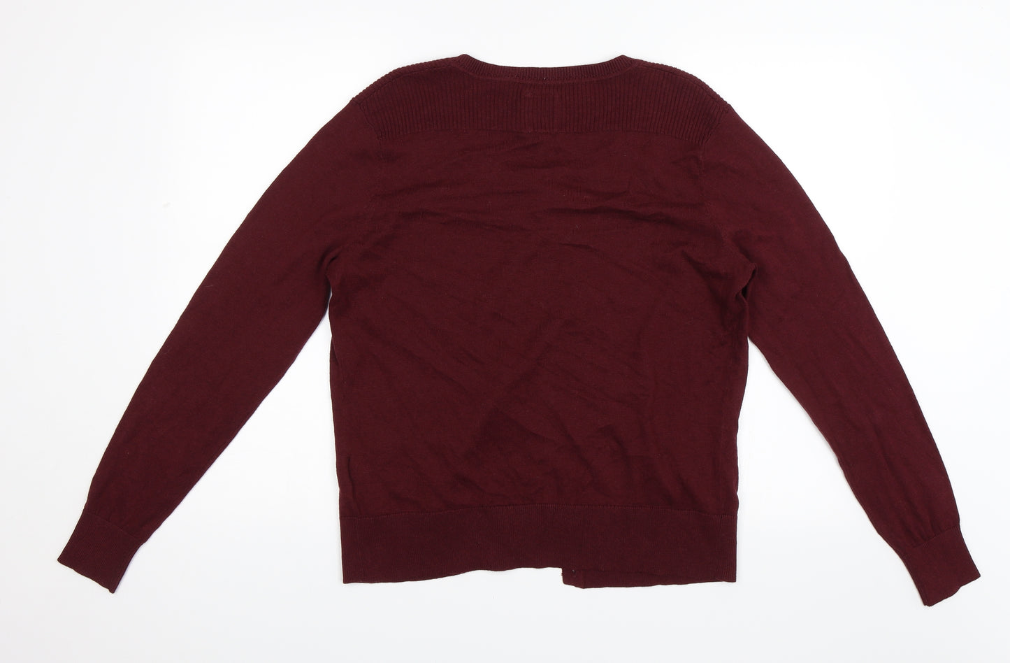 Mantaray Womens Red   Cardigan Jumper Size 16