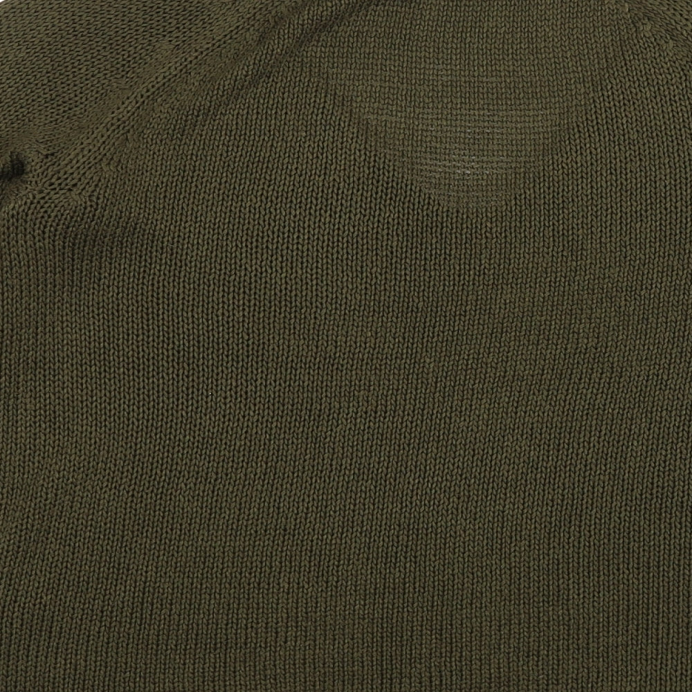 H&M Womens Green   Pullover Jumper Size S