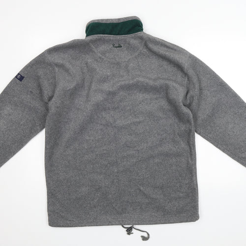 Republic Mens Grey   Pullover Jumper Size S